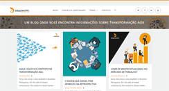 Desktop Screenshot of blog.adaptworks.com.br