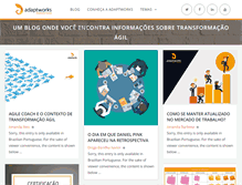 Tablet Screenshot of blog.adaptworks.com.br