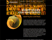 Tablet Screenshot of adaptworks.com.br